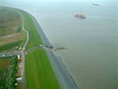 Aanlanding Norned kabel bij de Eemshaven